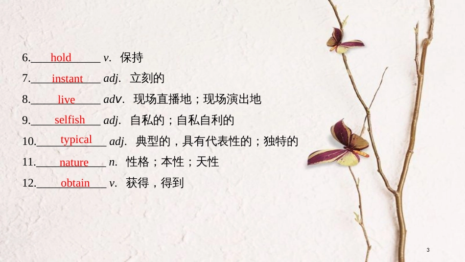 2019版高考英语大一轮复习 第一部分 Module 1 Basketball课件 外研版选修7_第3页