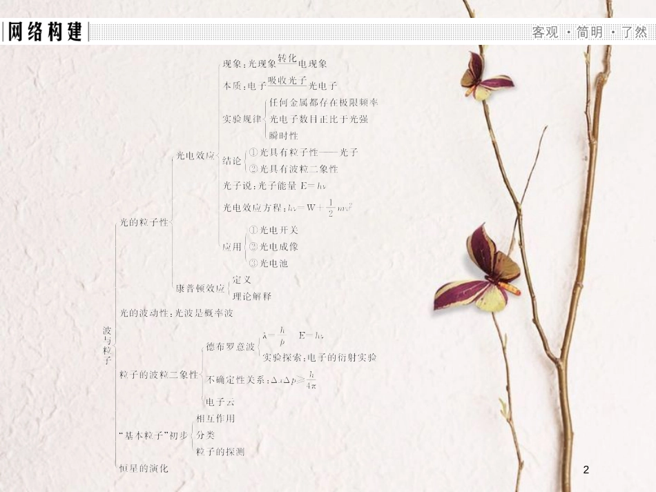 高中物理 第5章 波与粒子单元总结提升课件 鲁科版选修3-5_第2页