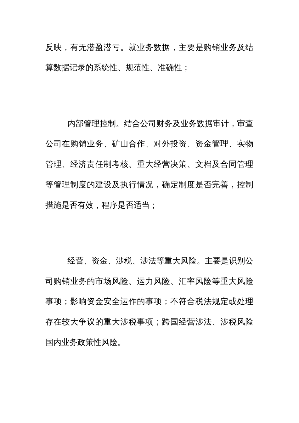 某公司例行审计方案模板_第2页