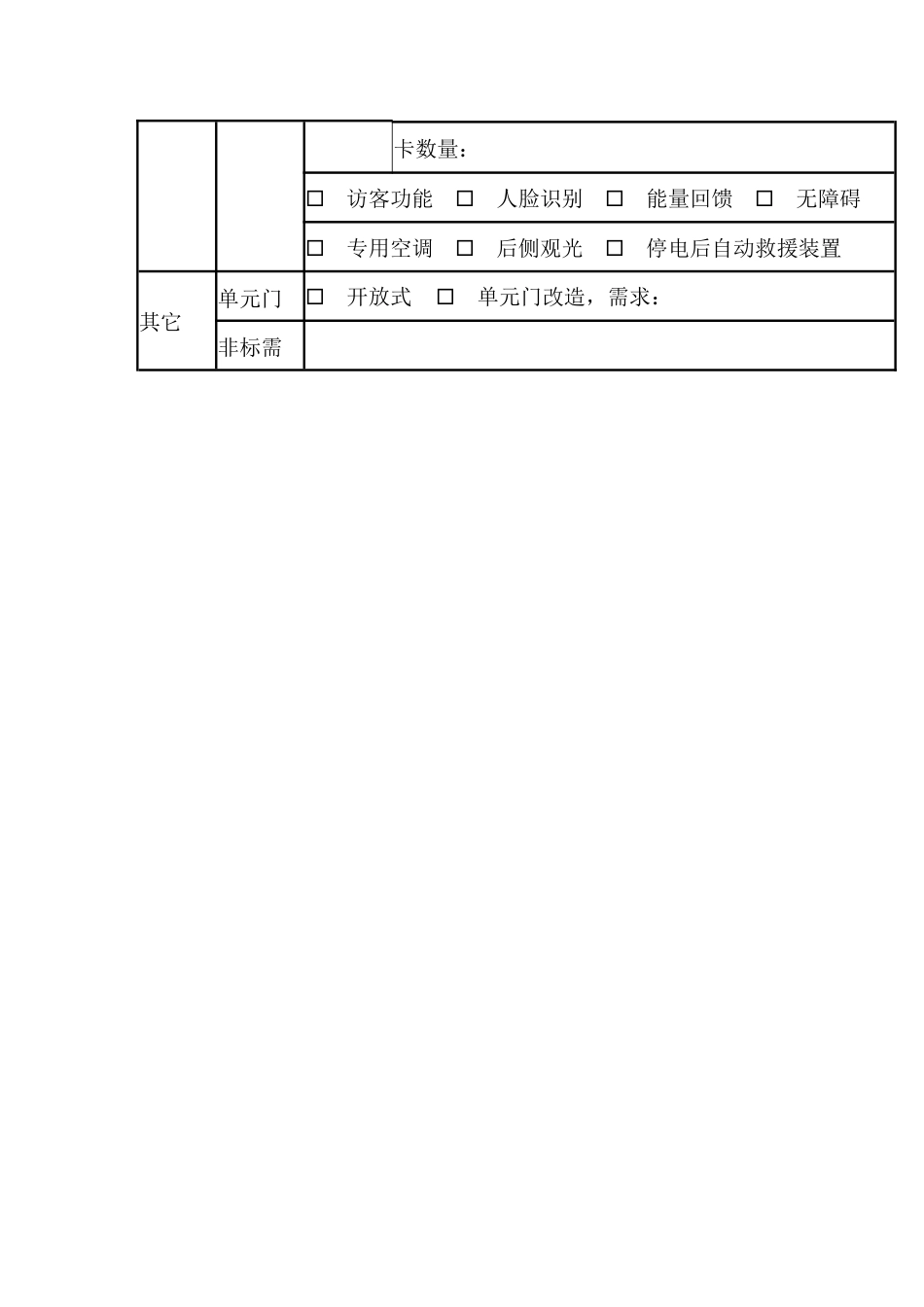 老旧小区住宅加装电梯项目相关技术指标_第3页