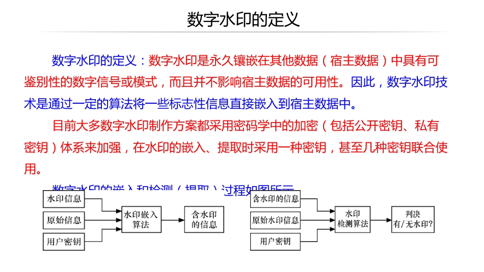 (10)--2.5数字水印概述（1）信息安全技术的研究与发展_第2页