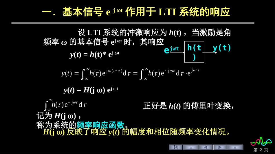 (90)--4.8.1 LTI系统的频域分析信号与系统_第2页