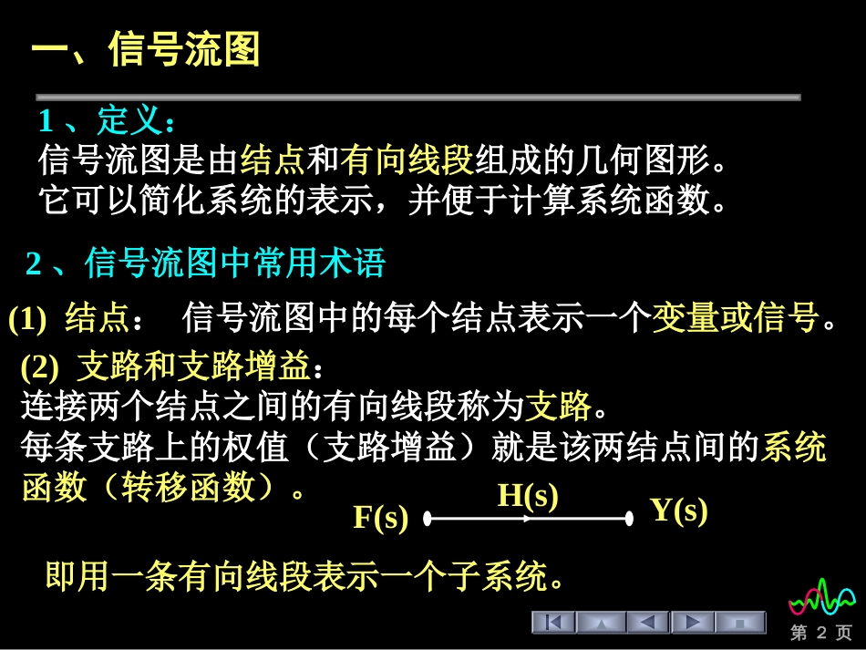 (111)--7.3.1 信号流图信号与系统_第2页