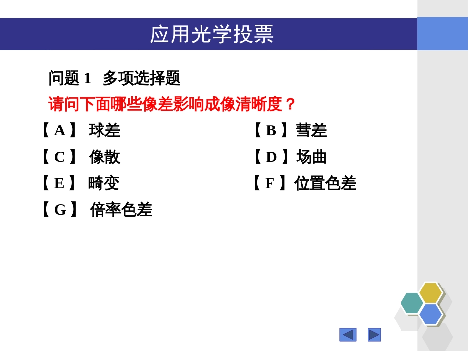 (22)--“应用光学”6.8知识点问题_第1页