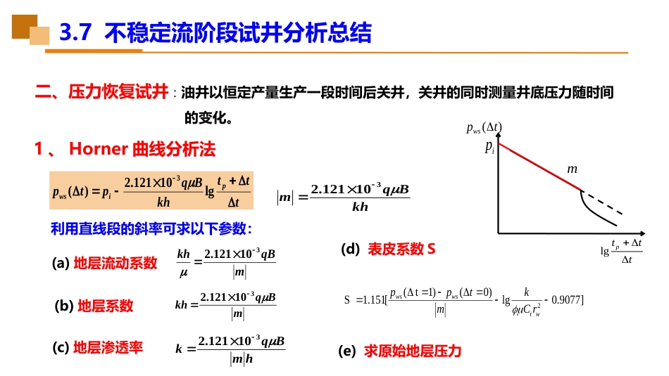 (31)--3.7不稳定流阶段试井分析总结_第3页