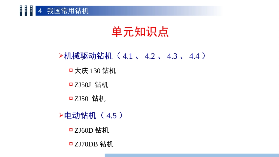 (36)--4.1 机械驱动钻机简介_第3页