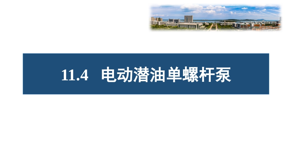 (93)--11.4电动潜油单螺杆泵_第1页