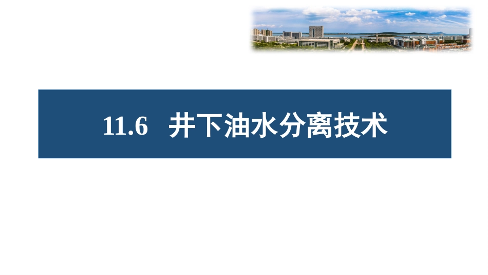 (95)--11.6井下油水分离技术_第1页