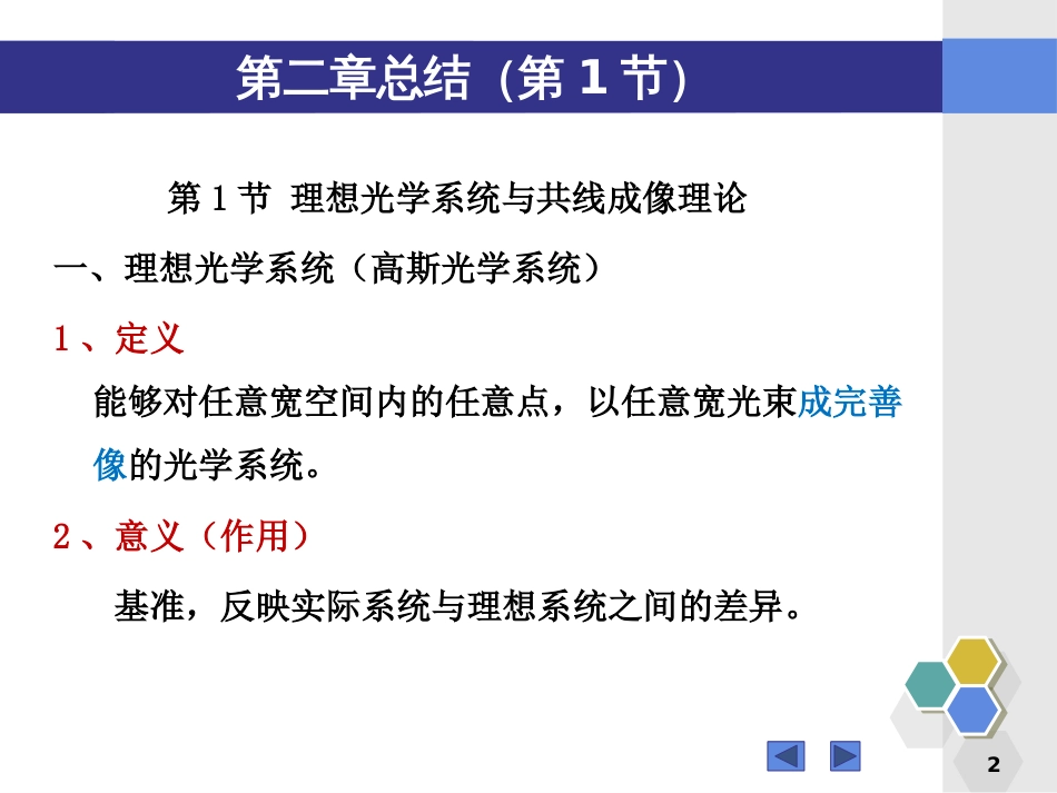 (138)--第二章总结应用光学_第2页