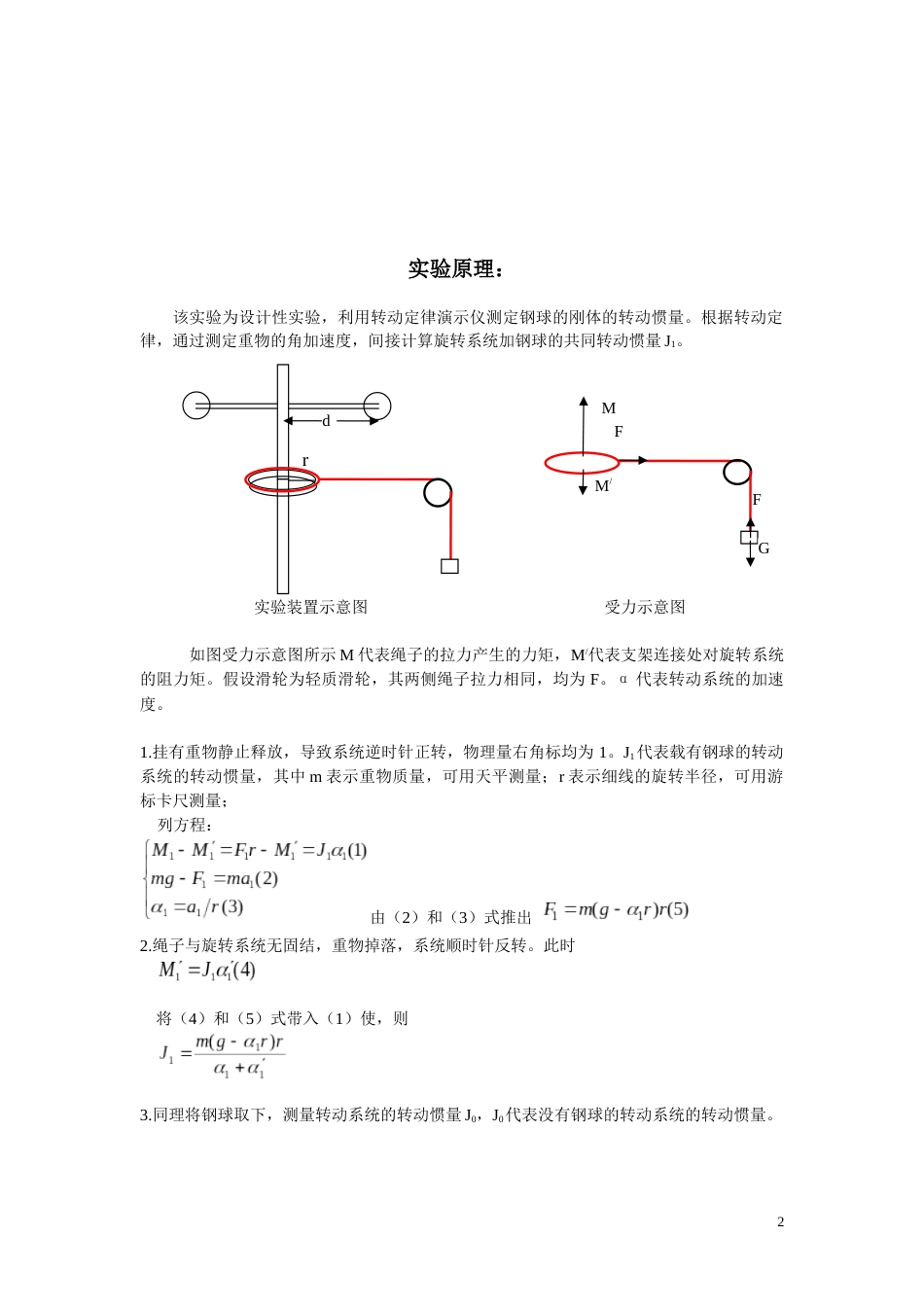 (2.8)--小组探究学习项目8大学物理实验_第2页