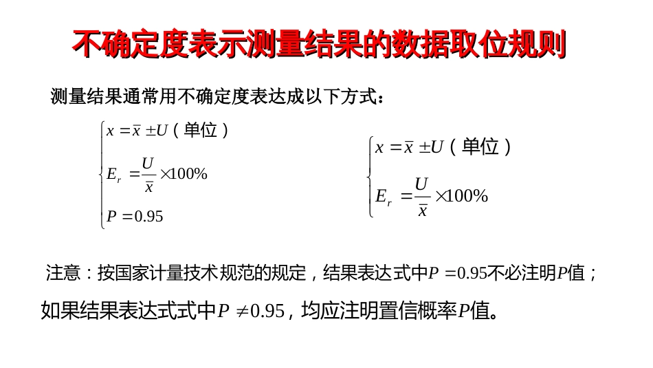 (6.4)--不确定度表示测量结果的取位规则_第2页