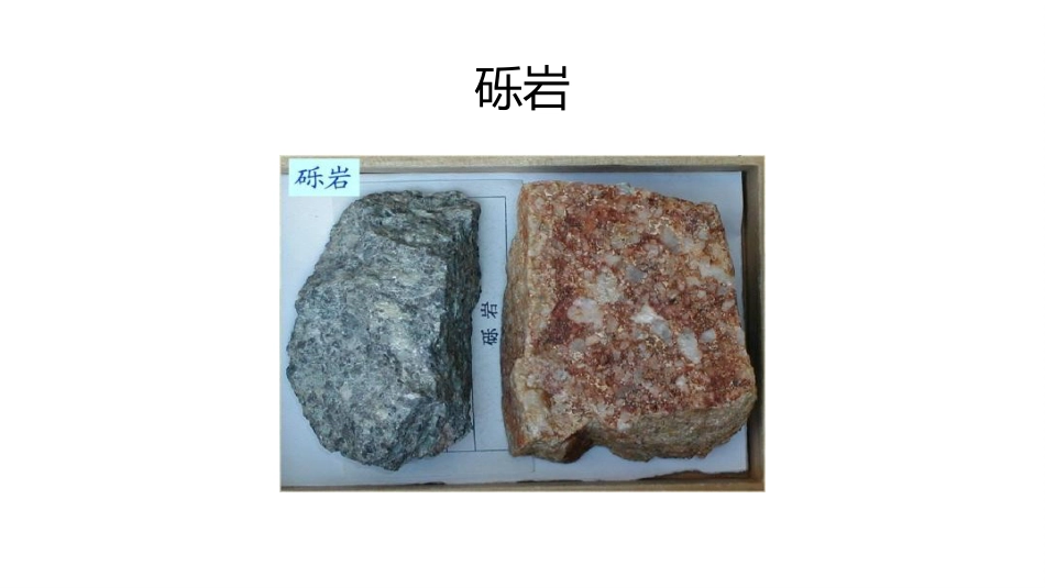 (15)--4.6常见沉积岩手标本鉴定_第1页