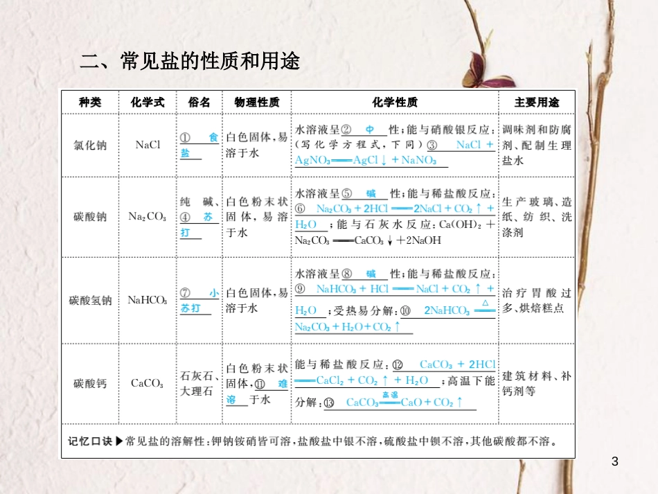 安徽省中考化学复习 第十一单元 盐 化肥课件_第3页