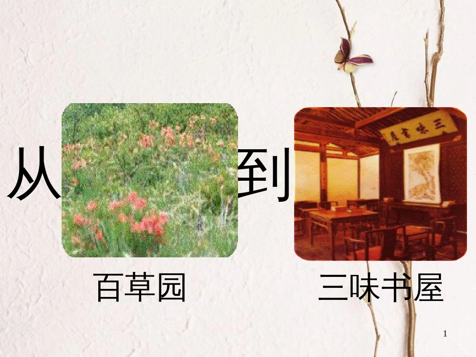 湖南省迎丰镇七年级语文上册第三单元9从百草园到三味书屋课件新人教版_第1页