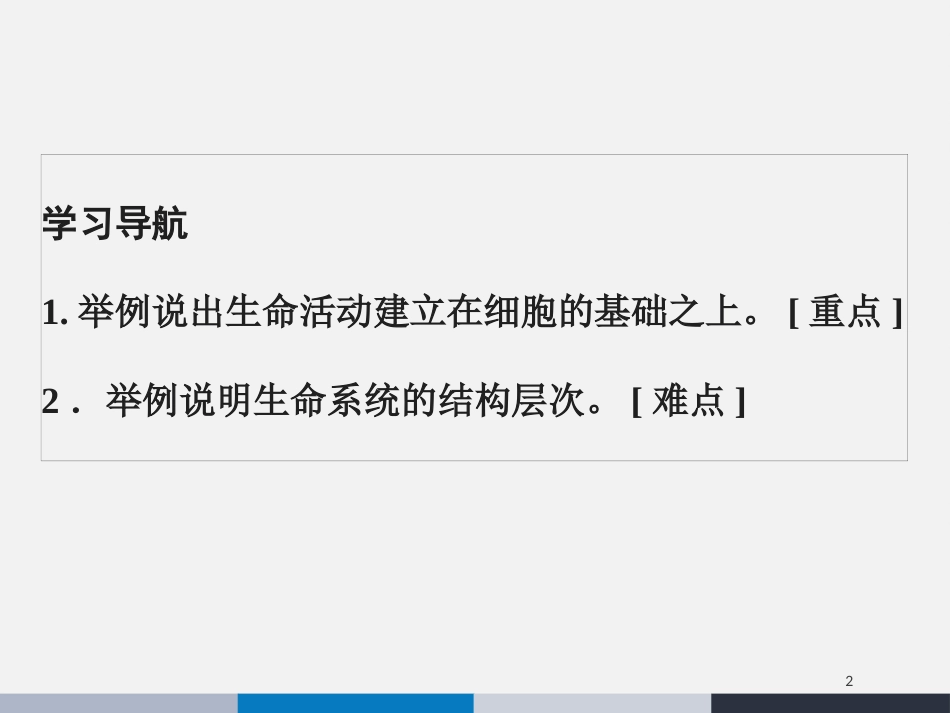 云南省峨山彝族自治县高中化学 第一章 物质结构元素周期律 1.1 从生物圈到细胞7课件 新人教版必修1_第2页