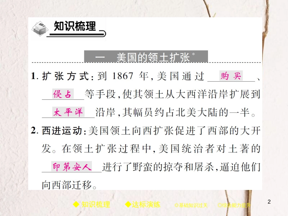 九年级历史上册 世界近代史(上)第三学习主题 资产阶级统治的巩固与扩大 第19课 美国南北战争课件 川教版_第2页