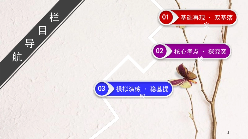 2019年高考物理大一轮复习 第14章 选考部分 第3讲 光的折射 全反射课件 新人教版_第2页