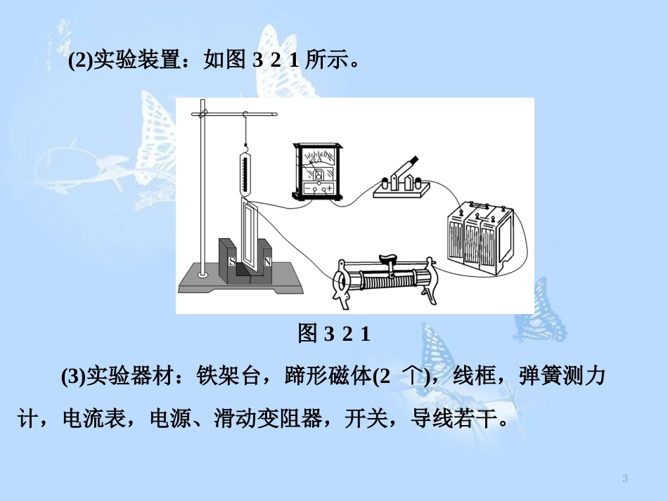 高中物理 第三章 磁场 第2节 磁场对通电导线的作用——安培力课件 教科版选修3-1_第3页