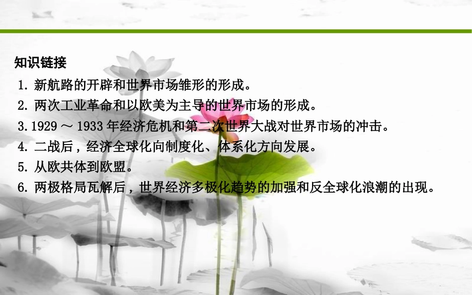 届高考历史二轮复习 第二部分 热点链接课件_第3页