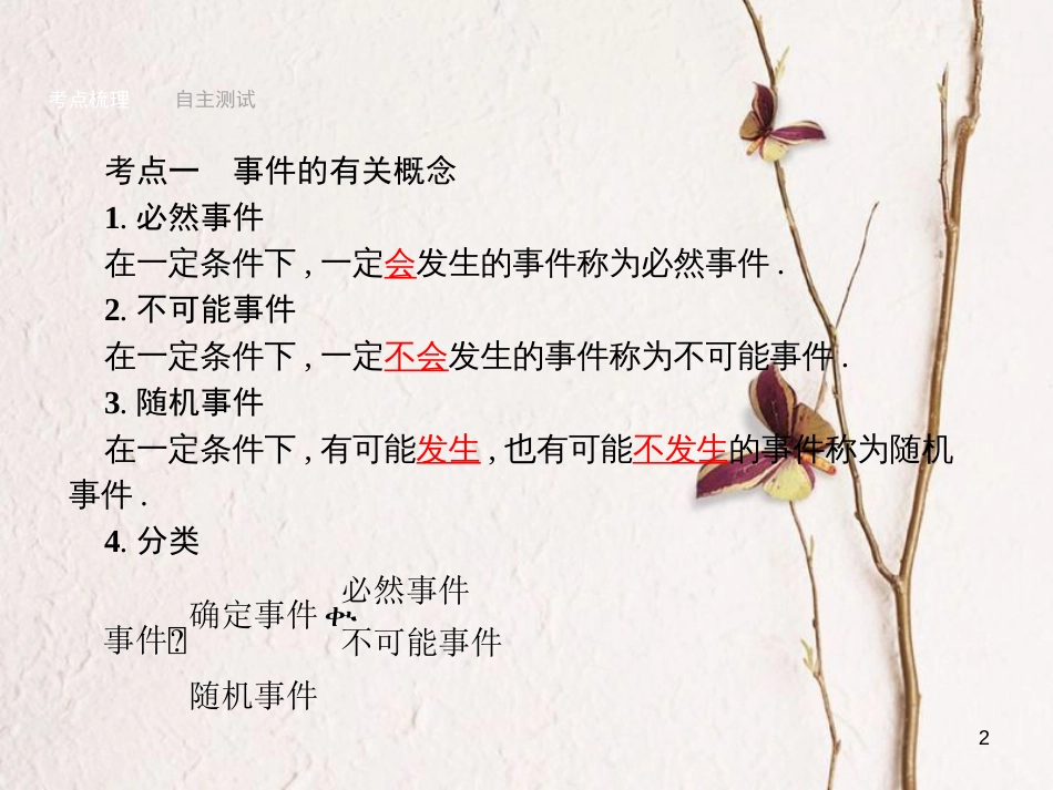 年中考数学总复习 第30课时 概率课件 （新版）新人教版_第2页