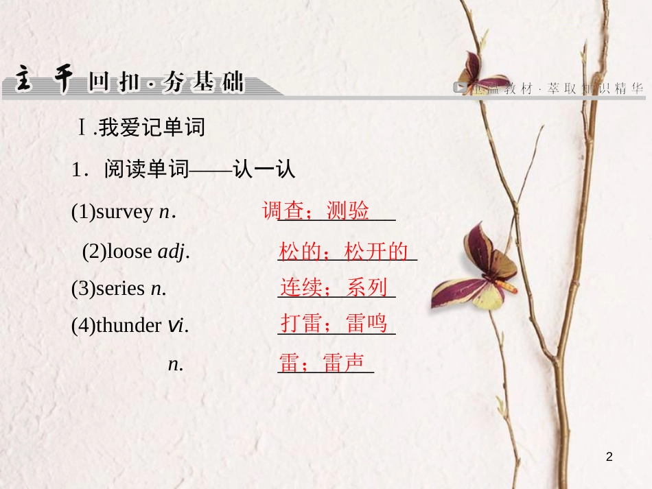 版高考英语大一轮复习 第1部分 模块复习方略 Unit 1 Friendship课件 新人教版必修1_第2页