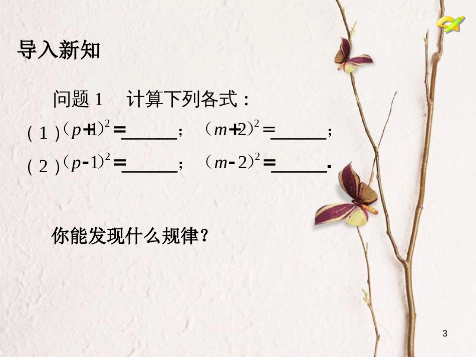 学年八年级数学上册 14.2 乘法公式（2）课件 （新版）新人教版_第3页