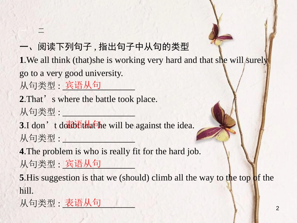 高中英语 Unit 3 The Million Pound Bank Note Section Ⅲ课件 新人教版必修3_第2页