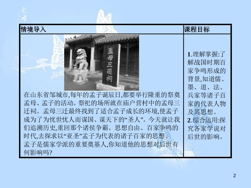 高中历史 第一单元 中国古代思想宝库 第2课 战国时期的百家争鸣课件 岳麓版必修3_第2页