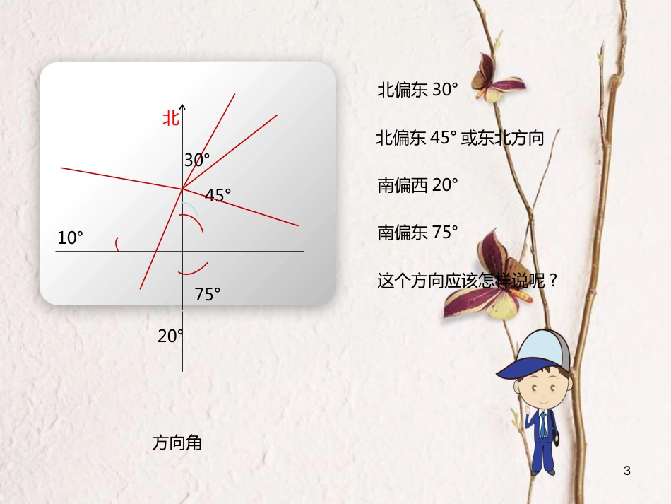 八年级数学上册 11 三角形 三角形内角和定理的应用课件 （新版）新人教版_第3页