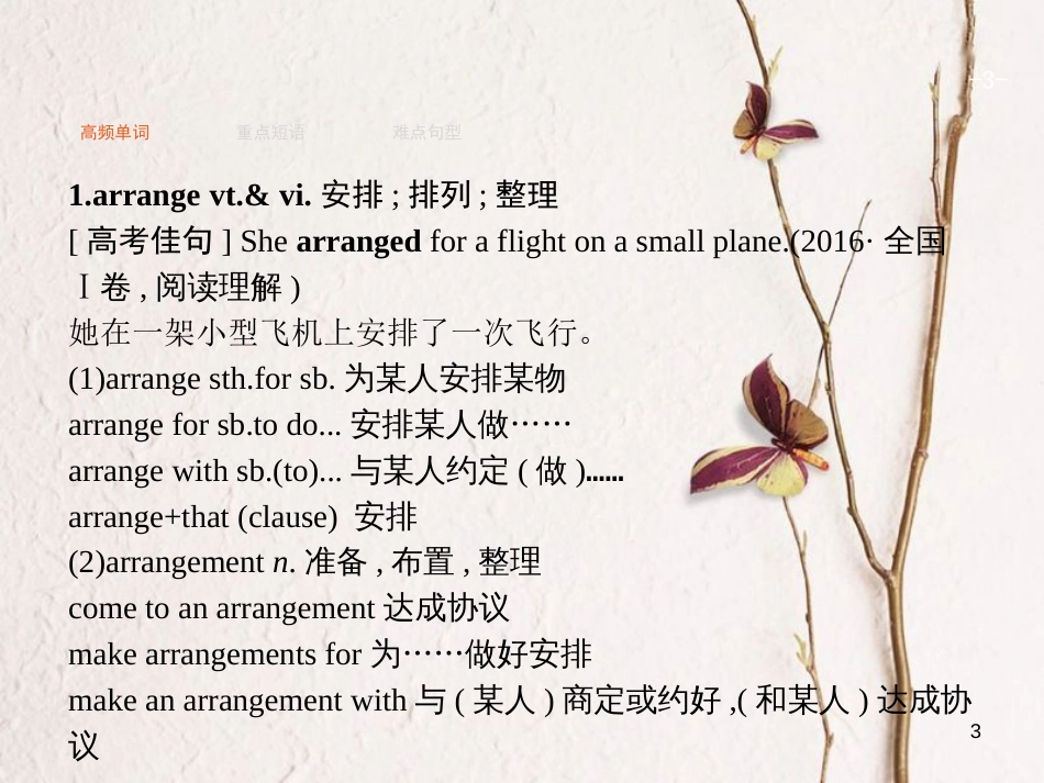 2019高三英语一轮复习 模块二 Unit 2 Wish you were here课件 牛津译林版_第3页