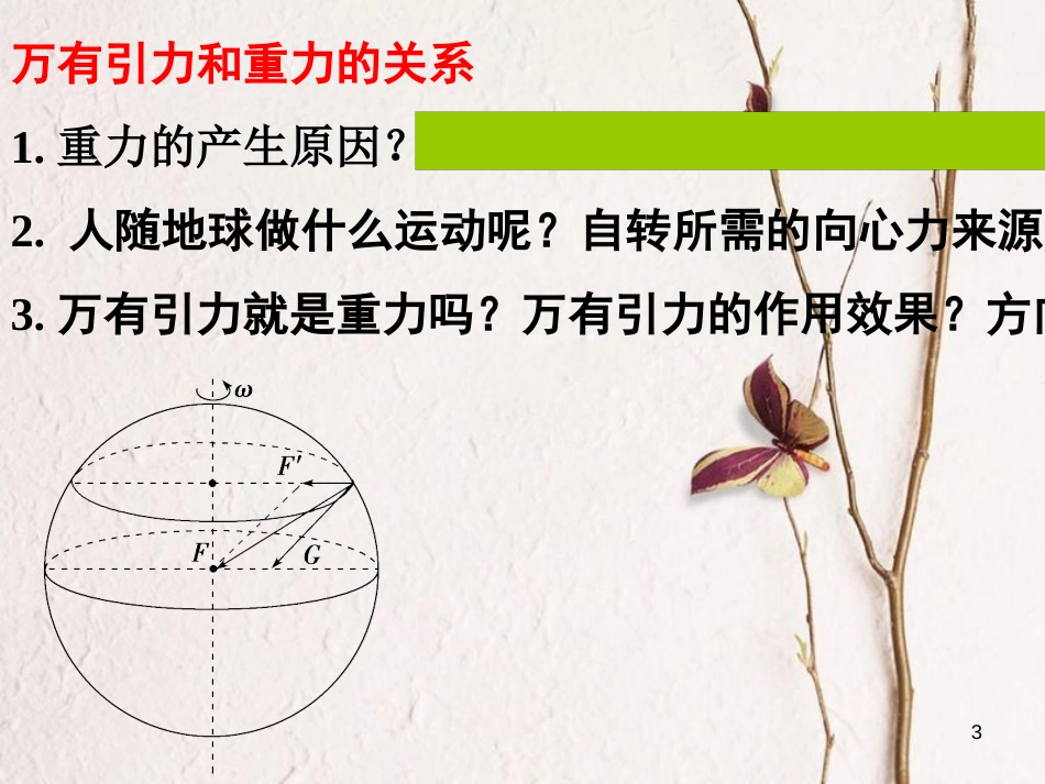 河北省邢台市高中物理 第六章 万有引力与航天 6.3 万有引力定律3课件 新人教版必修2_第3页