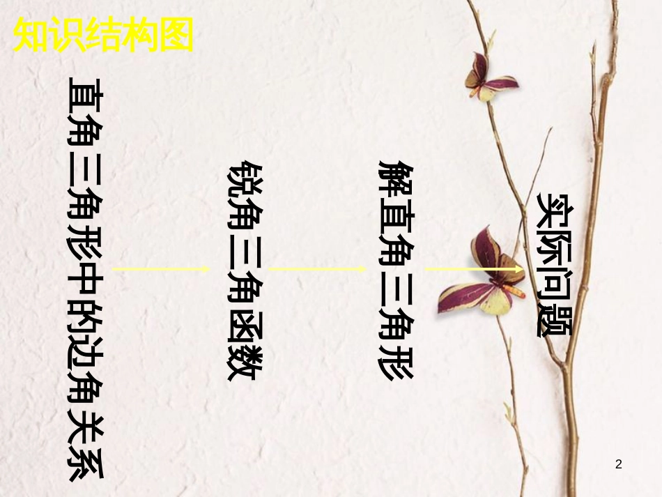 九年级数学下册 28 锐角三角函数复习课课件1 （新版）新人教版_第2页