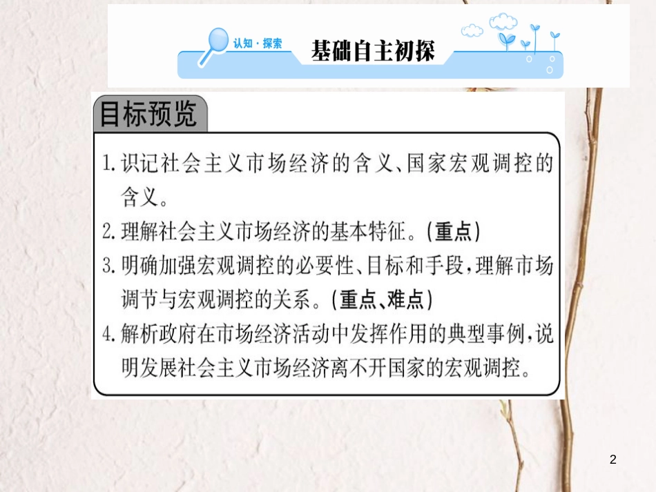 高中政治 第四单元 发展社会主义市场经济 第九课 走进社会主义市场经济 第二框 社会主义市场经济课件 新人教版必修1_第2页