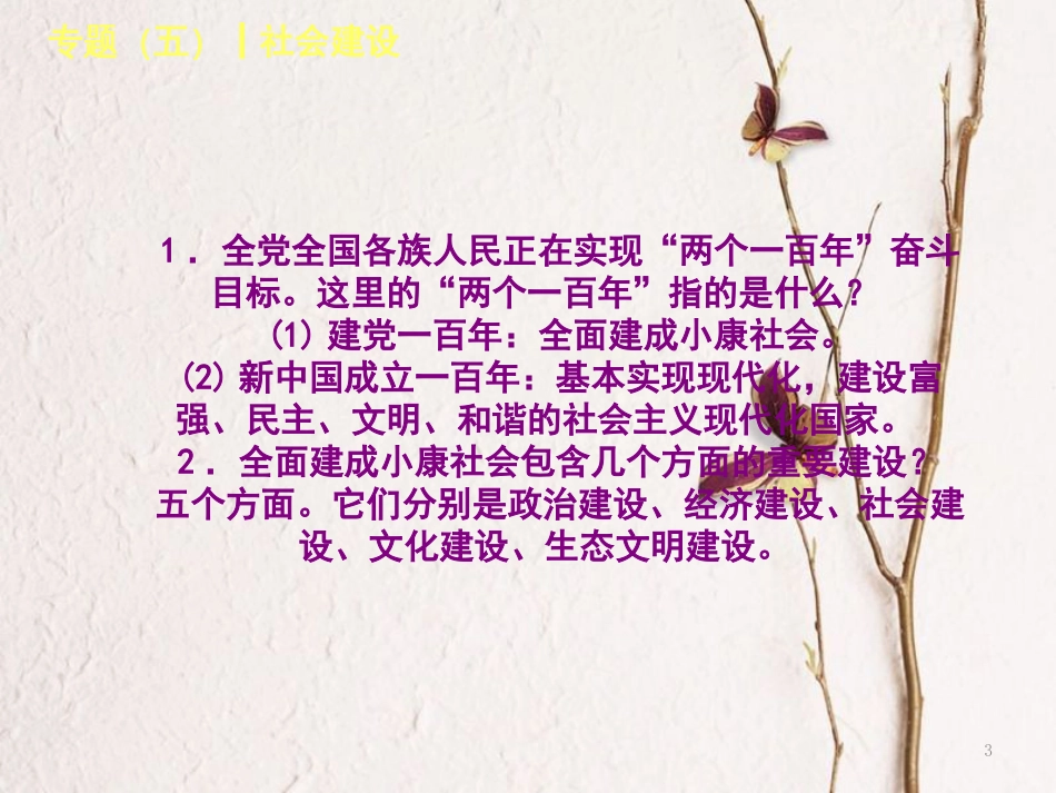 （呼和浩特专版）中考政治复习方案 第一部分 知识专题 专题五 社会建设 社会建设课件_第3页