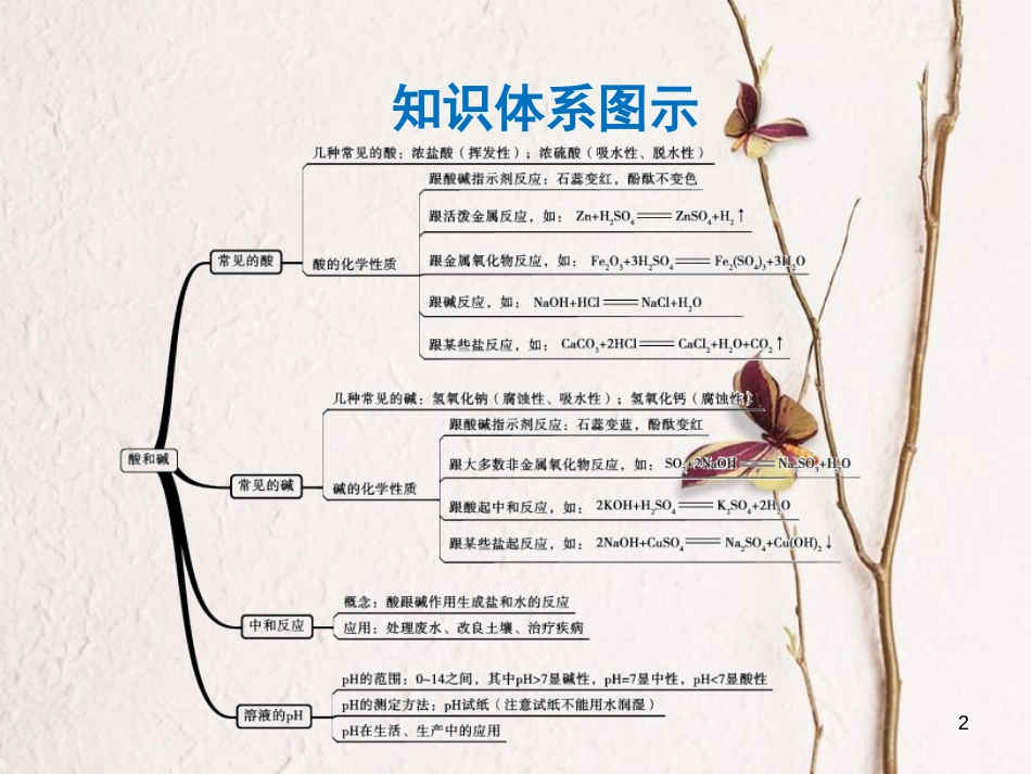 年中考化学一轮复习 第十单元 酸和碱 第2课时 酸和碱的中和反应课件 （新版）新人教版_第2页