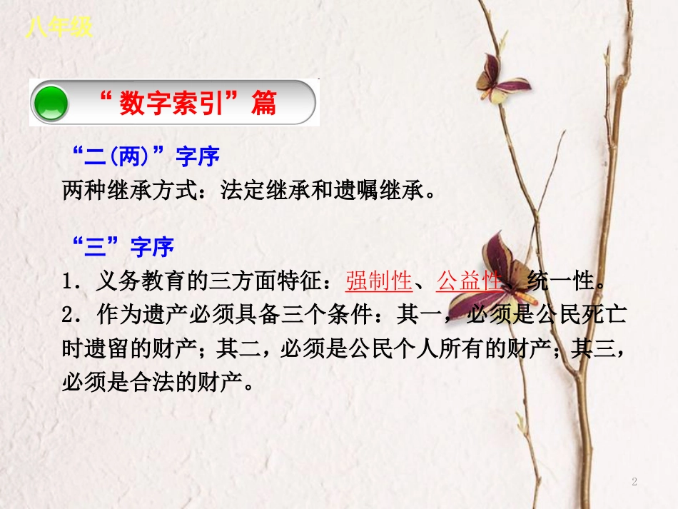 （呼和浩特专版）中考政治复习方案 核心观点归类 八年级课件_第2页