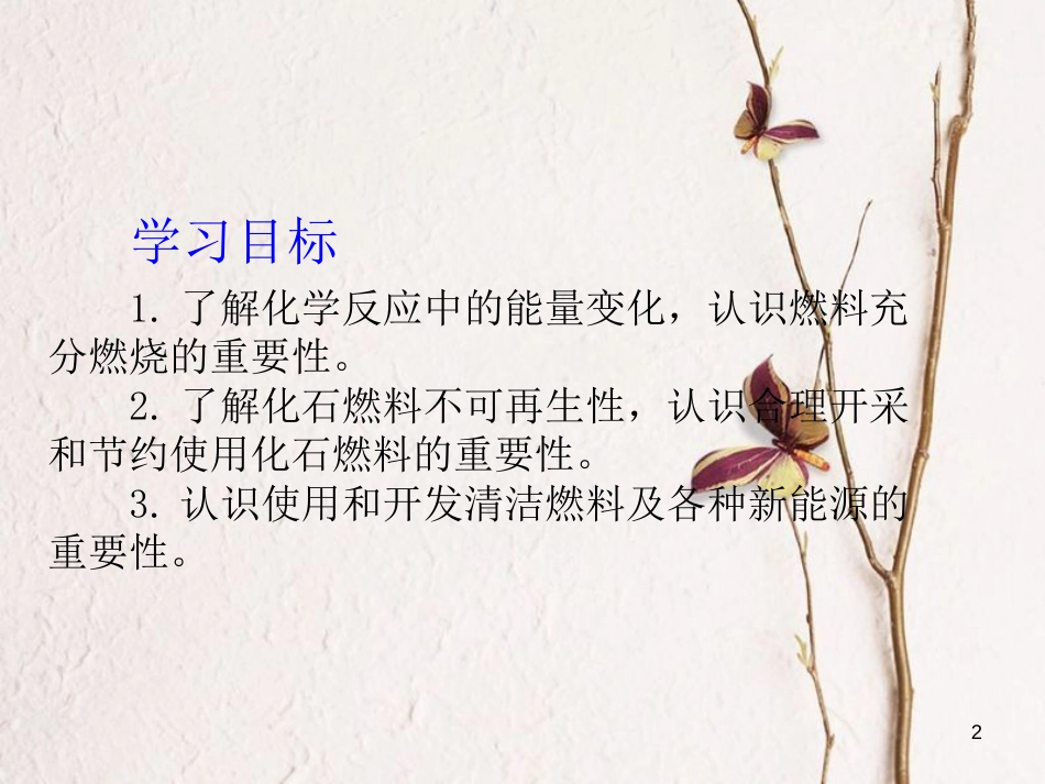 九年级化学上册 第7单元 燃料及其利用 课题2 燃料的合理利用与开发教学课件 （新版）新人教版_第2页