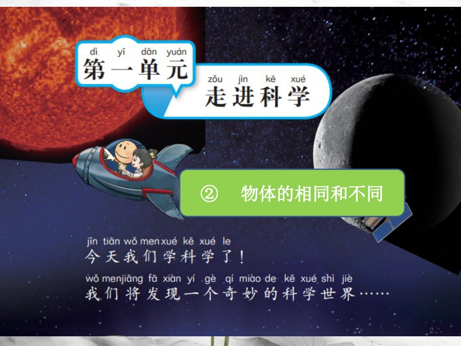 一年级科学上册 第一单元 第2课 找物体的相同和不同课件 湘科版[共10页]_第2页