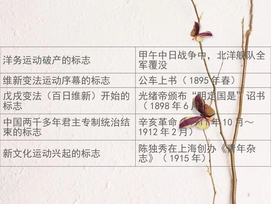 湖南省中考历史总复习第三部分知识整合课件新人教版_第3页