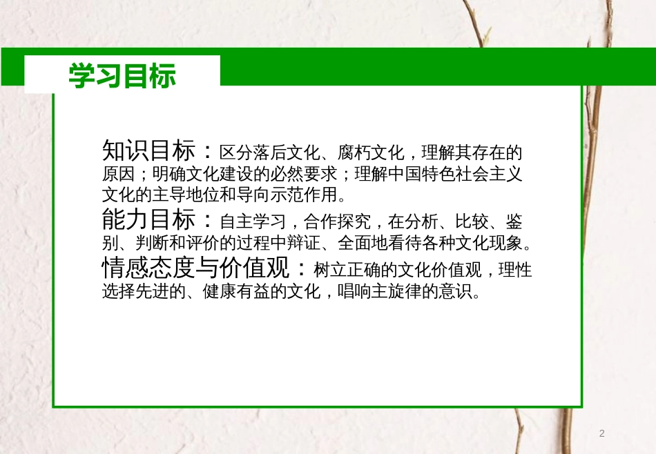 高中政治 8.2在文化生活中选择课件 新人教版必修3_第2页