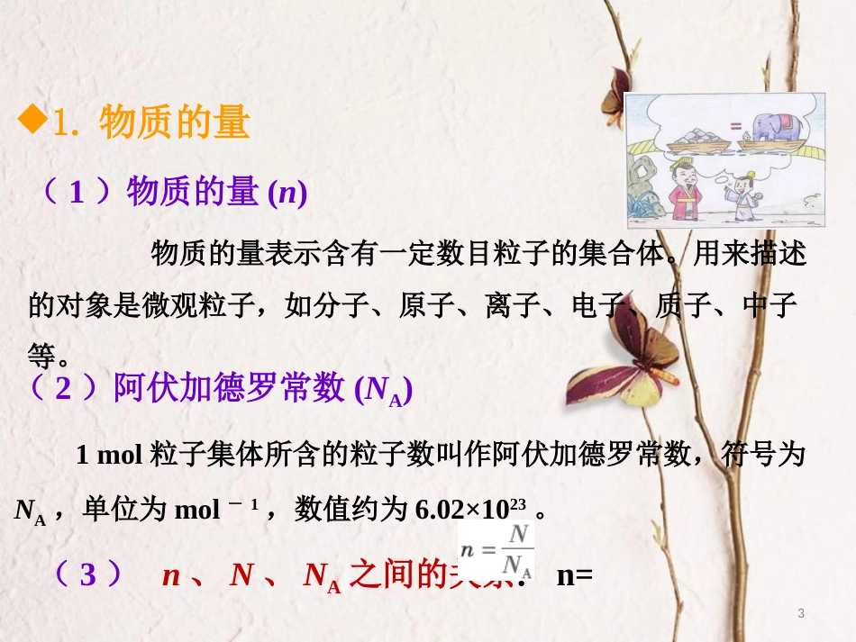 600分考点 700分考法（A版）2019版高考化学总复习 第1章 物质的量课件_第3页