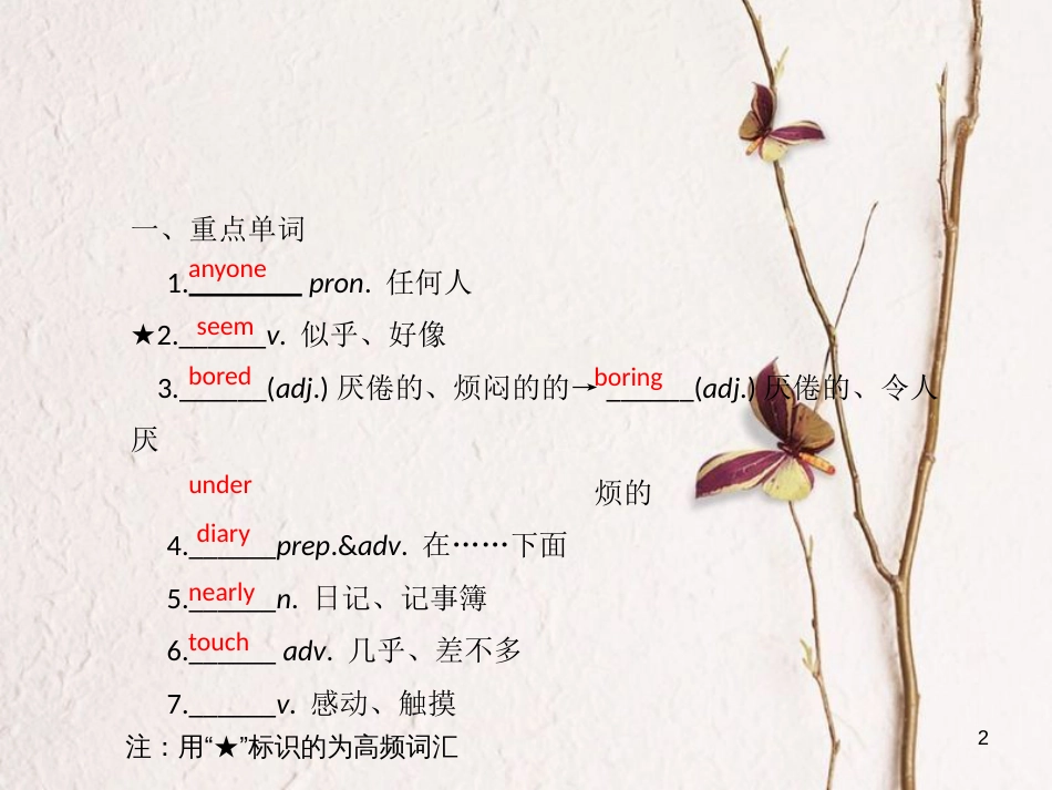 年中考英语 第二部分 教材研析篇 第五讲课件 人教新目标版_第2页