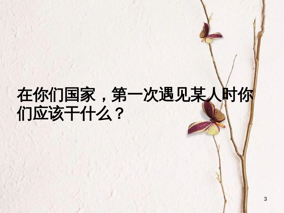 九年级英语全册 口译精练 Unit 10 You’re supposed to shake hands(1)课件 （新版）人教新目标版_第3页