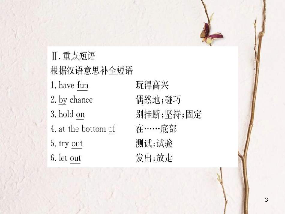 高中英语 Unit 2 Poems Using Language课件 新人教版选修6_第3页