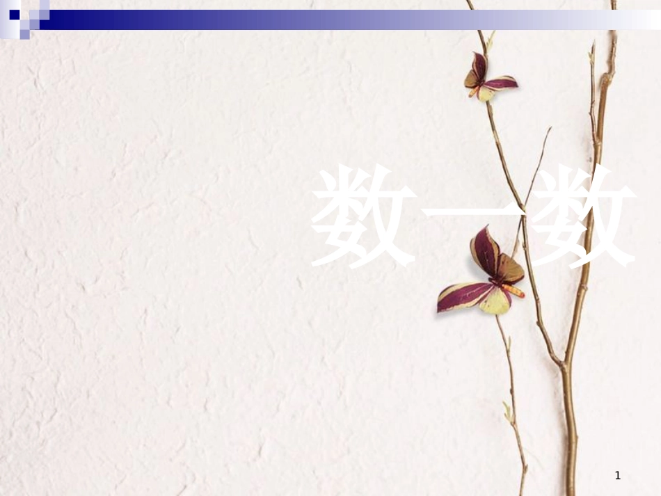 一年级数学上册 第1单元《数一数》课件2 苏教版_第1页