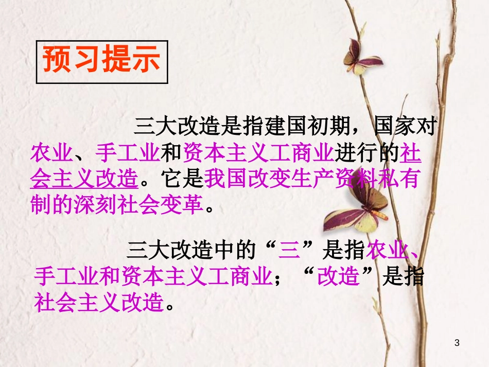 八年级历史下册 第二单元 社会主义制度的建立与社会主义建设的探索 第5课 三大改造课件6 新人教版_第3页