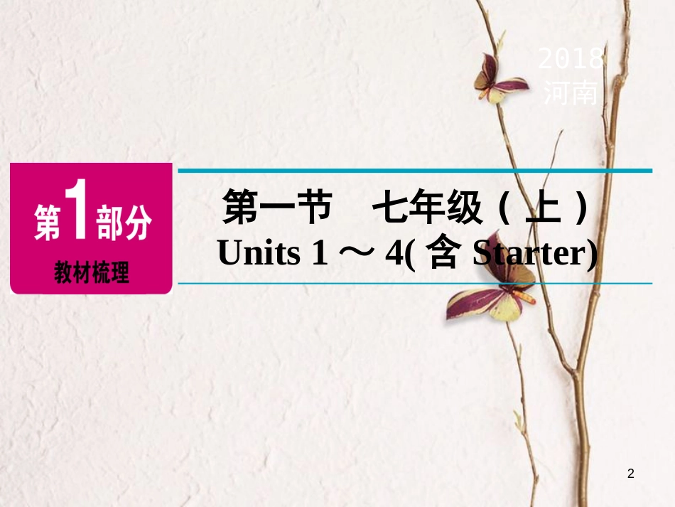 河南省中考英语总复习 第1部分 教材梳理 八上 第10节 Units 9-10精讲课件_第2页