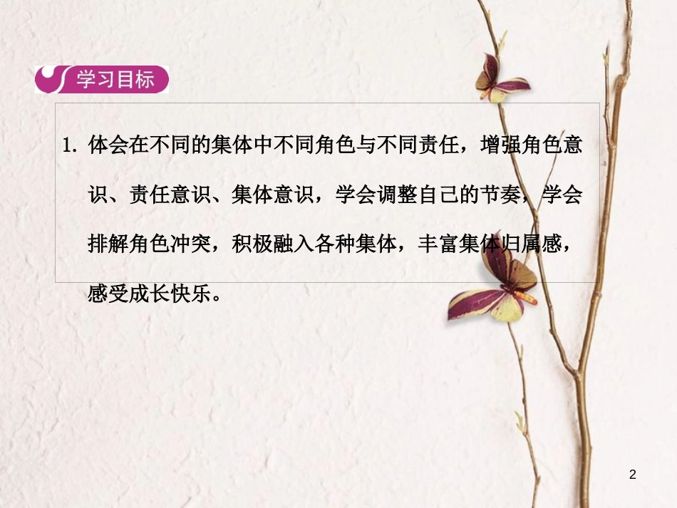 七年级道德与法治下册 第三单元 在集体中成长 第七课 共奏和谐乐章 第二框 节奏与旋律课件 新人教版_第2页