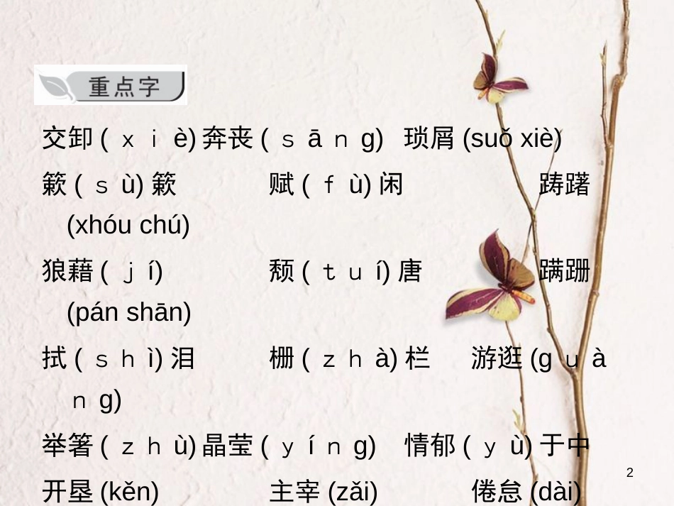 学年八年级语文上册 第四单元知识归纳课件 新人教版_第2页