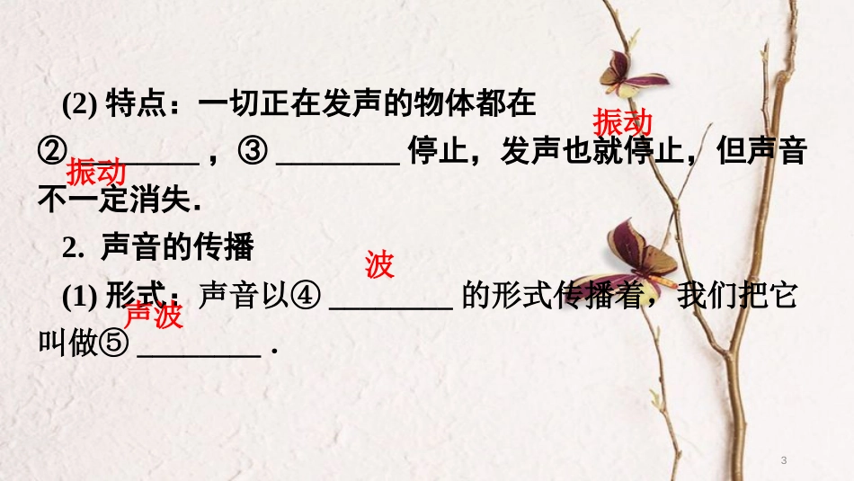 中考物理 基础过关复习 第二章 声现象课件 新人教版_第3页